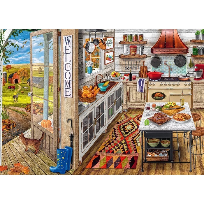 Apartment Envy Country Kitchen 1000 Piece Puzzle