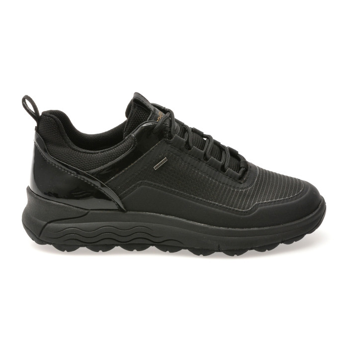 Pantofi sport GEOX negri, D5626C, din material textil