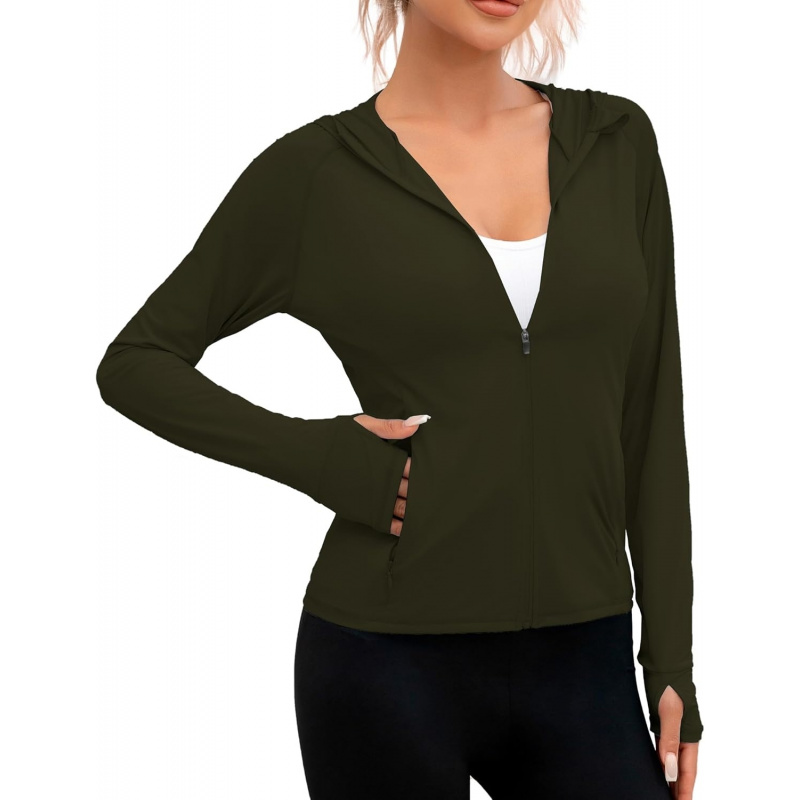 AURETOP Women's Sun Protection Hoodie Jacket