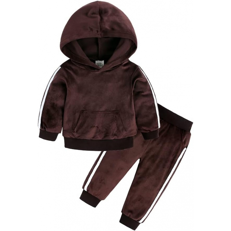 VAELIRAEL Kids Tales Boys Girls 2Pcs Velvet Hooded