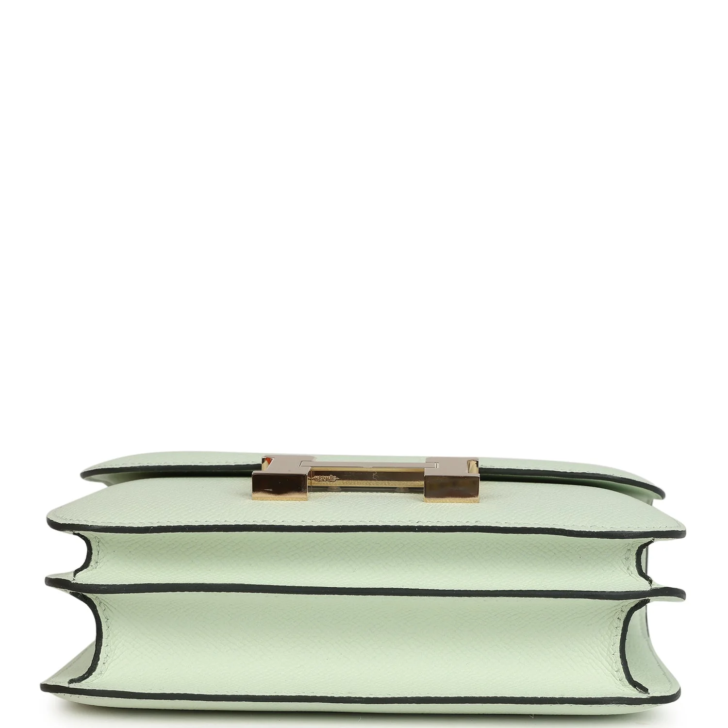Hermes Constance 1-18 Vert Fizz Epsom Permabrass Hardware