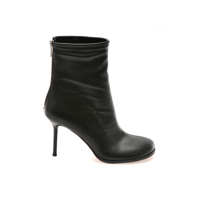 Botine elegante ALDO negre, EVANDER 001, din piele ecologica