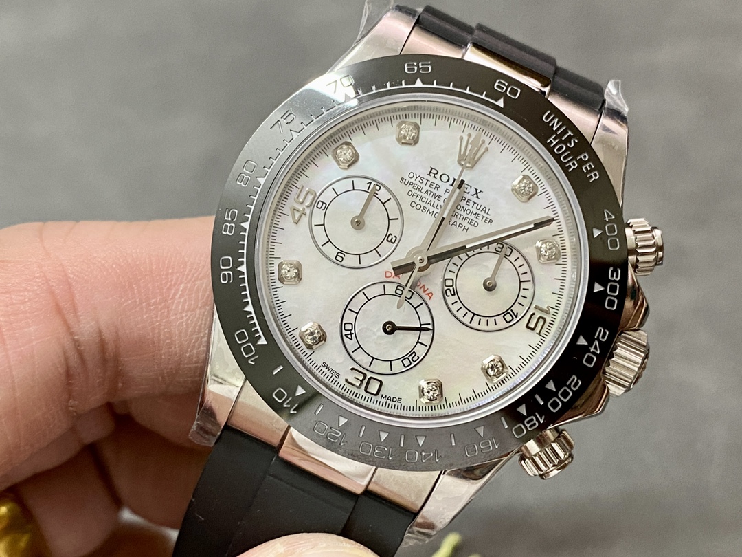 Rolex Cosmograph Daytona 116519 Mother of Pearl Dial 40mm Mens Replica Watch
