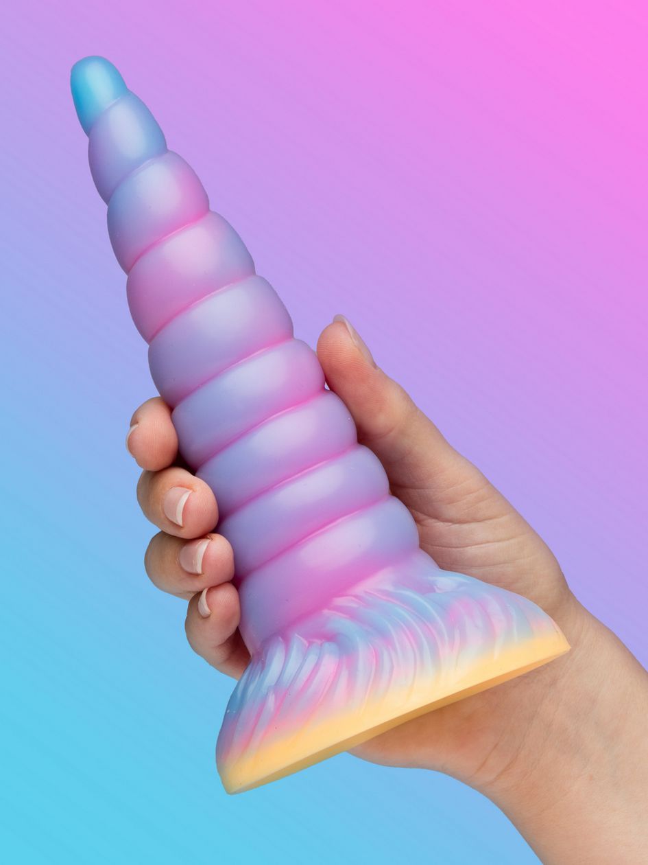 Lovehoney Dream Lover Fantasy Unicorn Glow-in-the-Dark Dildo