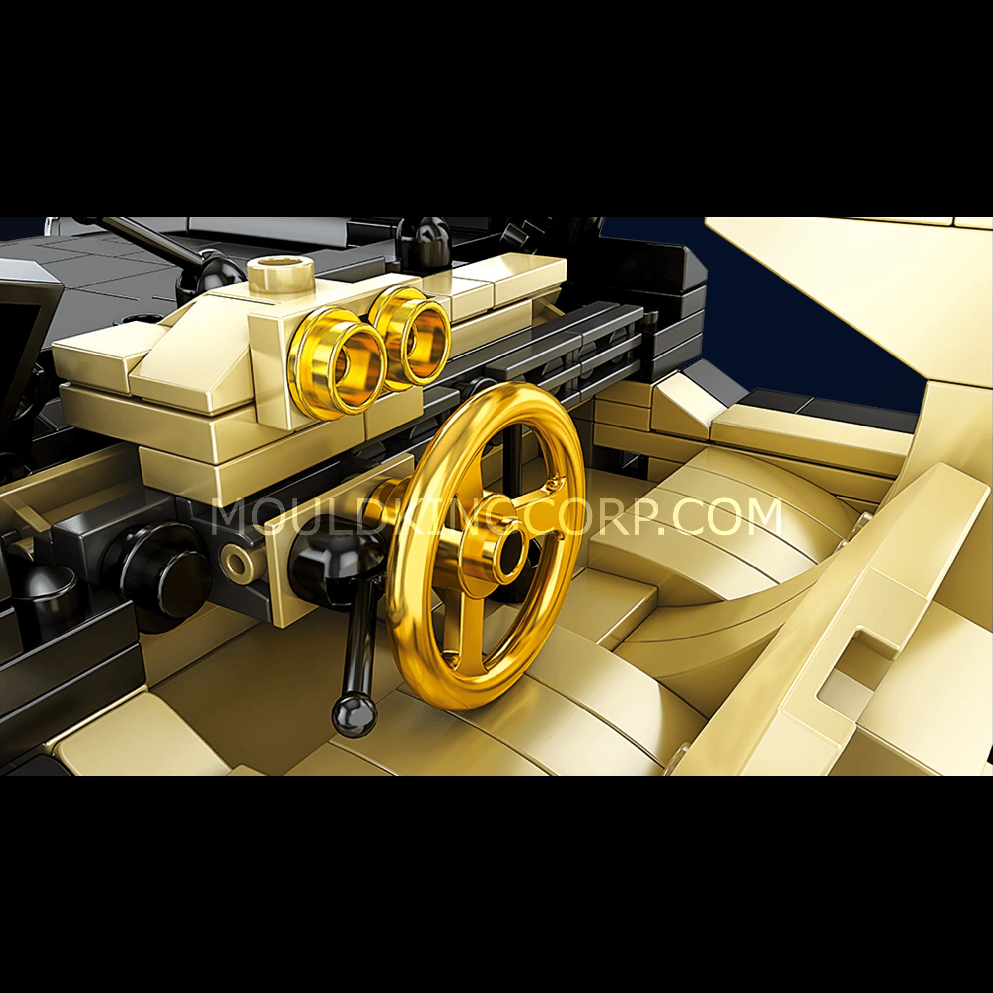 Mould King 10005 300SL Classic Gullwing Model Building Set | 886 Pcs