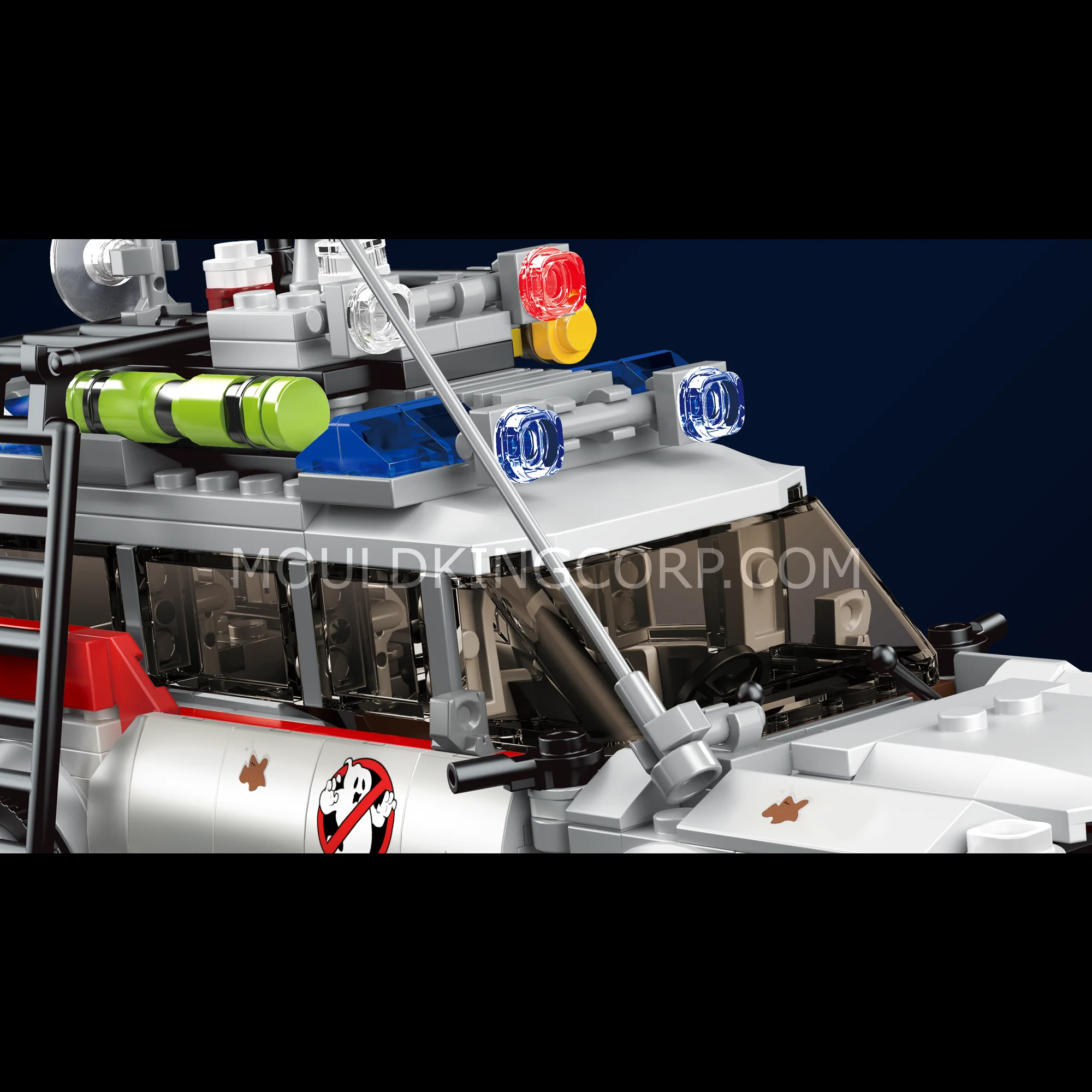 Mould King 10021 Ghost Bus Model Building Set | 636 PCS