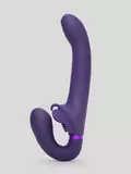 Vive SATU Rechargeable Pulsing Strapless Strap-On with Clitoral Stimulation