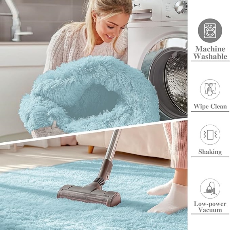 6x9 Machine Washable Large Area Rugs for Living Room, Bedroom