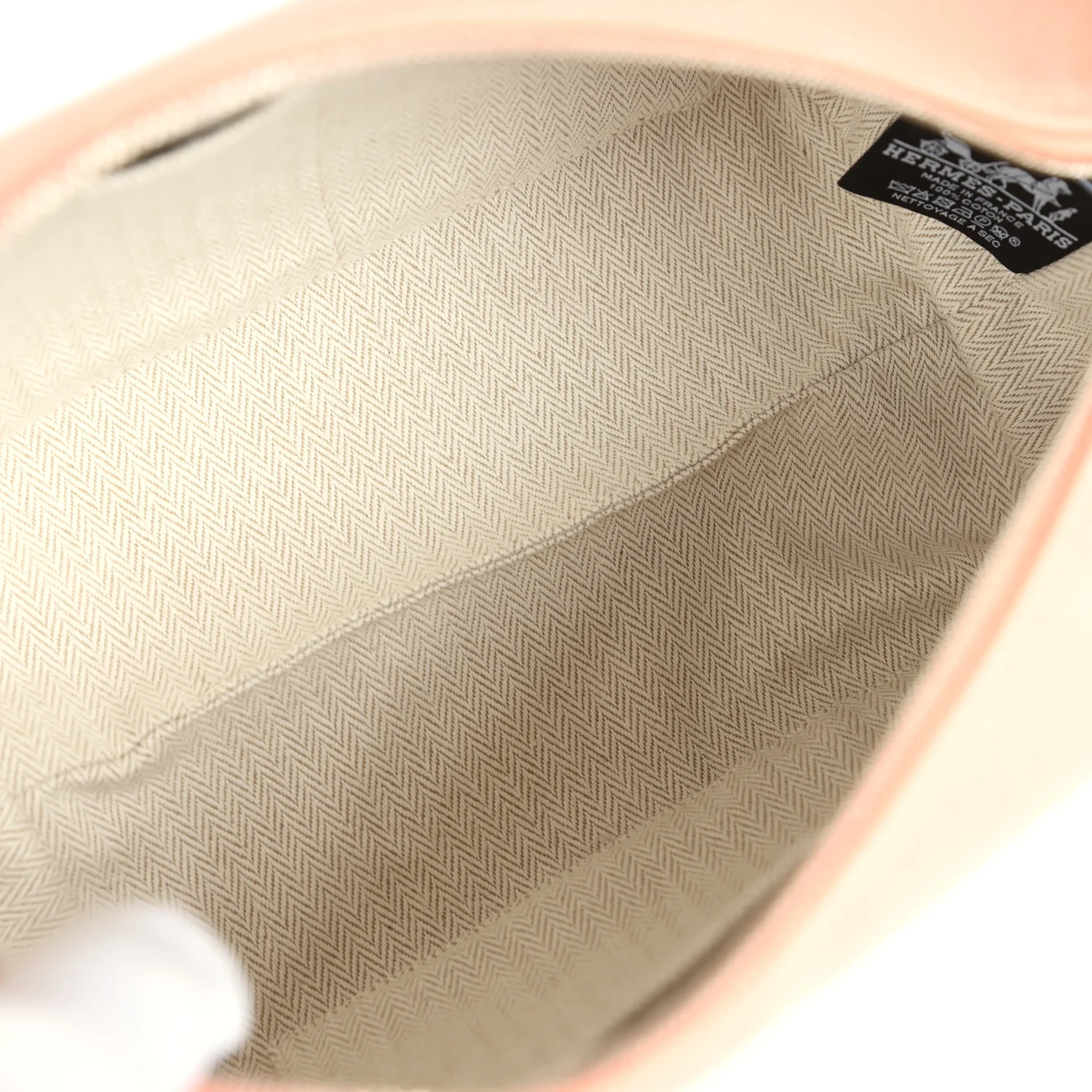 Hermes Bride A Brac Carre Case PM Goyave Canvas Palladium Hardware