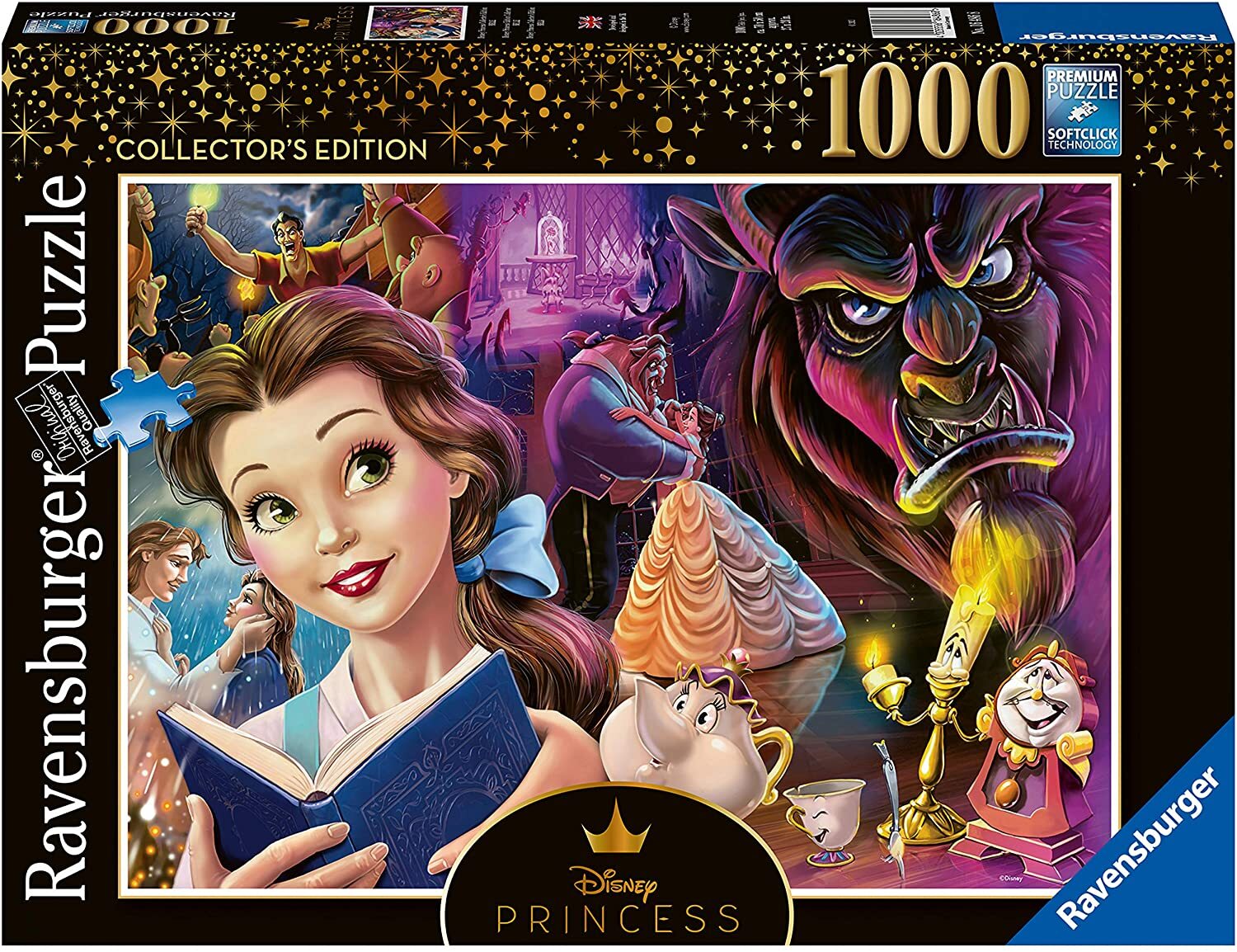 Princess Heroines No.2 - Beauty & The Beast 1000 Piece Puzzle
