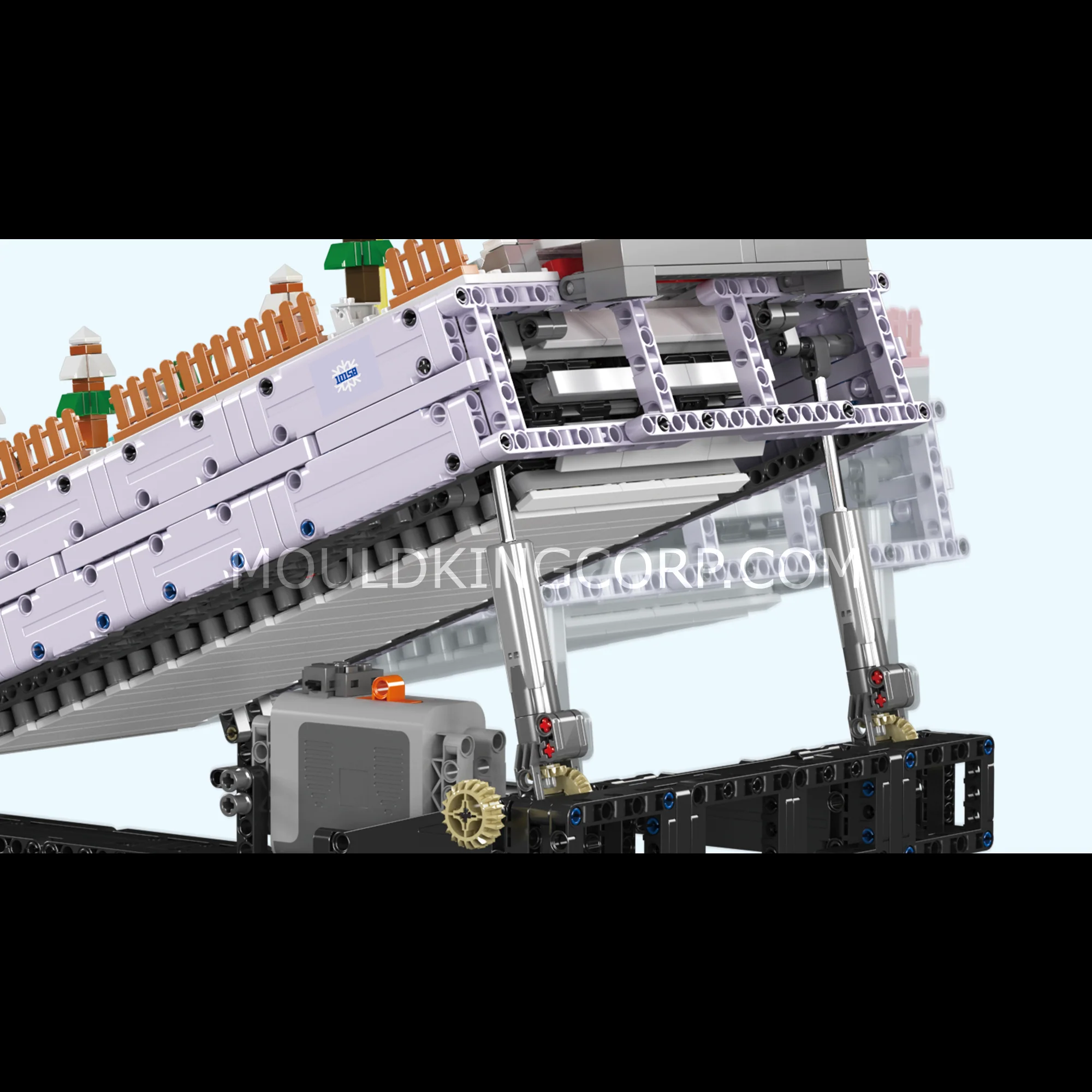 Mould King 10158 Ski Resort Building Set | 2,181 Pcs