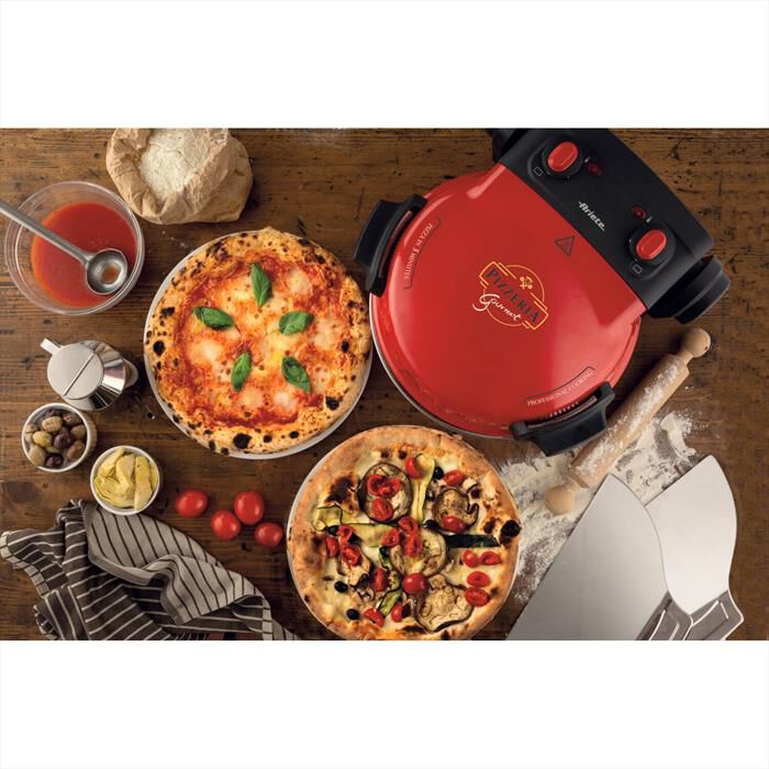 ARIETE - 934 PIZZERIA GOURMET FORNO PIZZA 1500W-Rosso