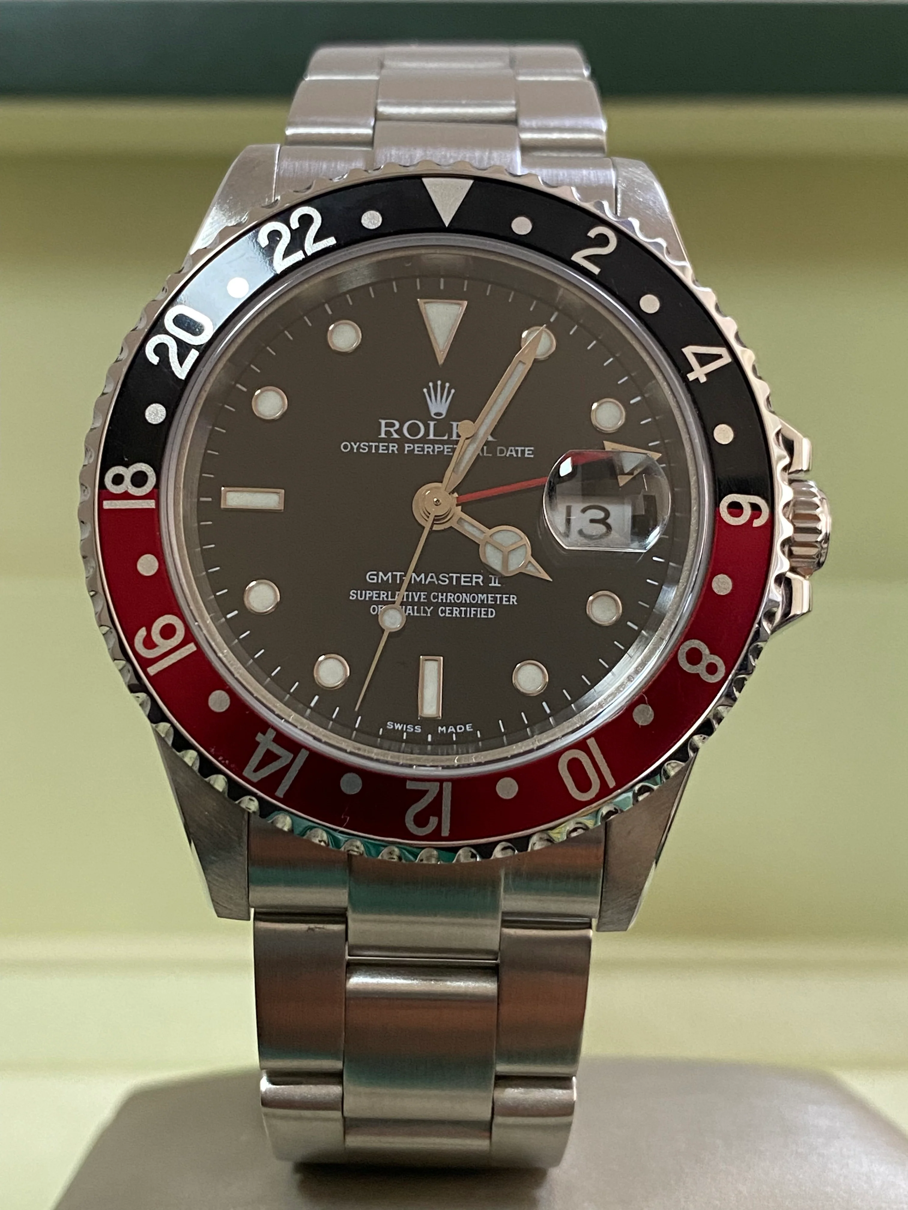 Rolex Steel GMT-Master II - D serial - 