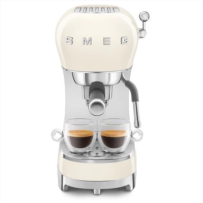 SMEG - Macchina da Caffè Espresso 50's Style ECF02CREU-Panna