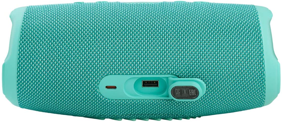 Charge 5 Portable Waterproof Speaker w Powerbank, Teal