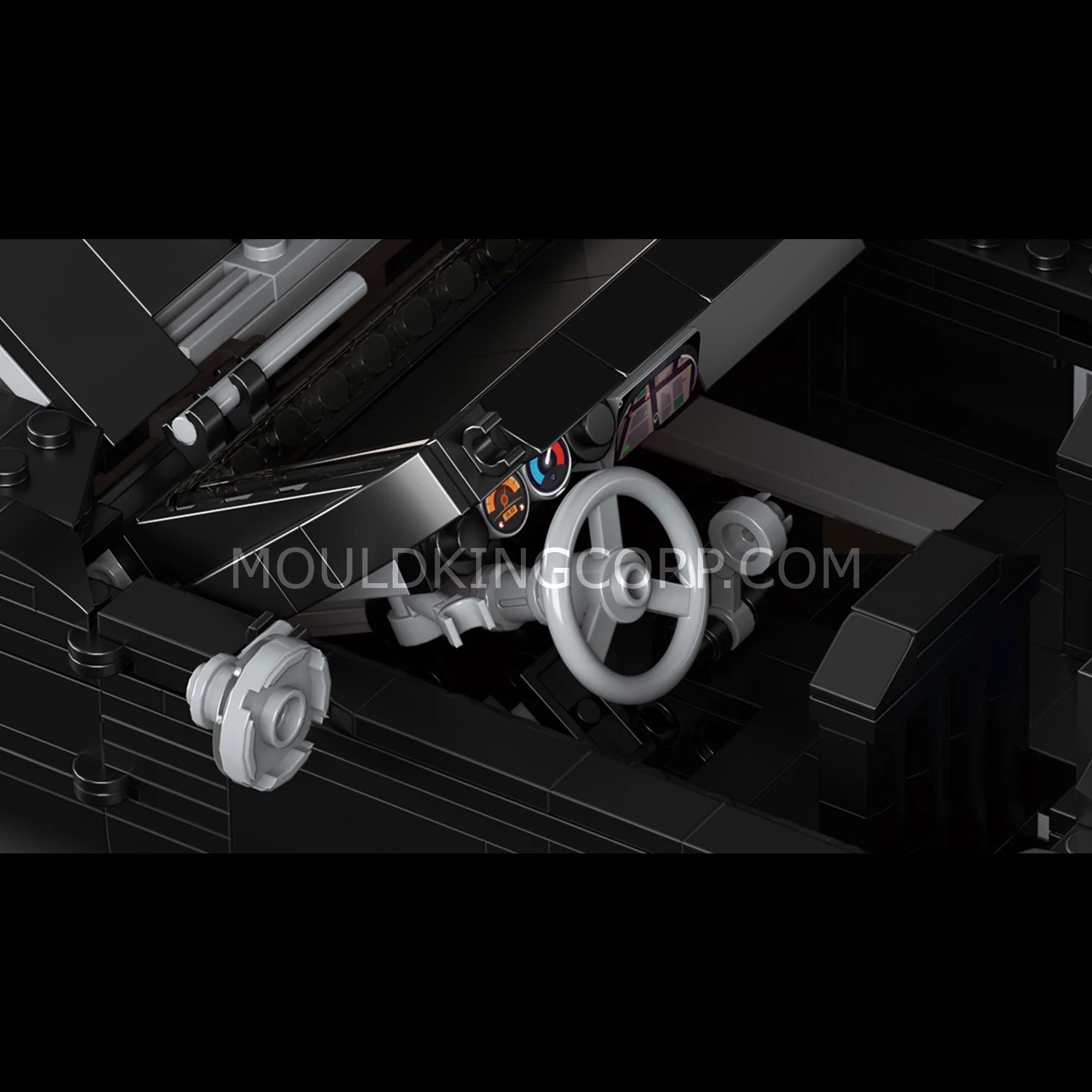 Mould King 10028 Charger American Muscle Car Building Kit | 1,439 PCS