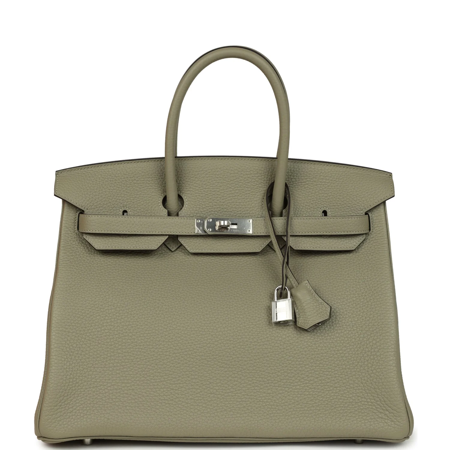 Hermes Birkin 35 Sauge Togo Palladium Hardware