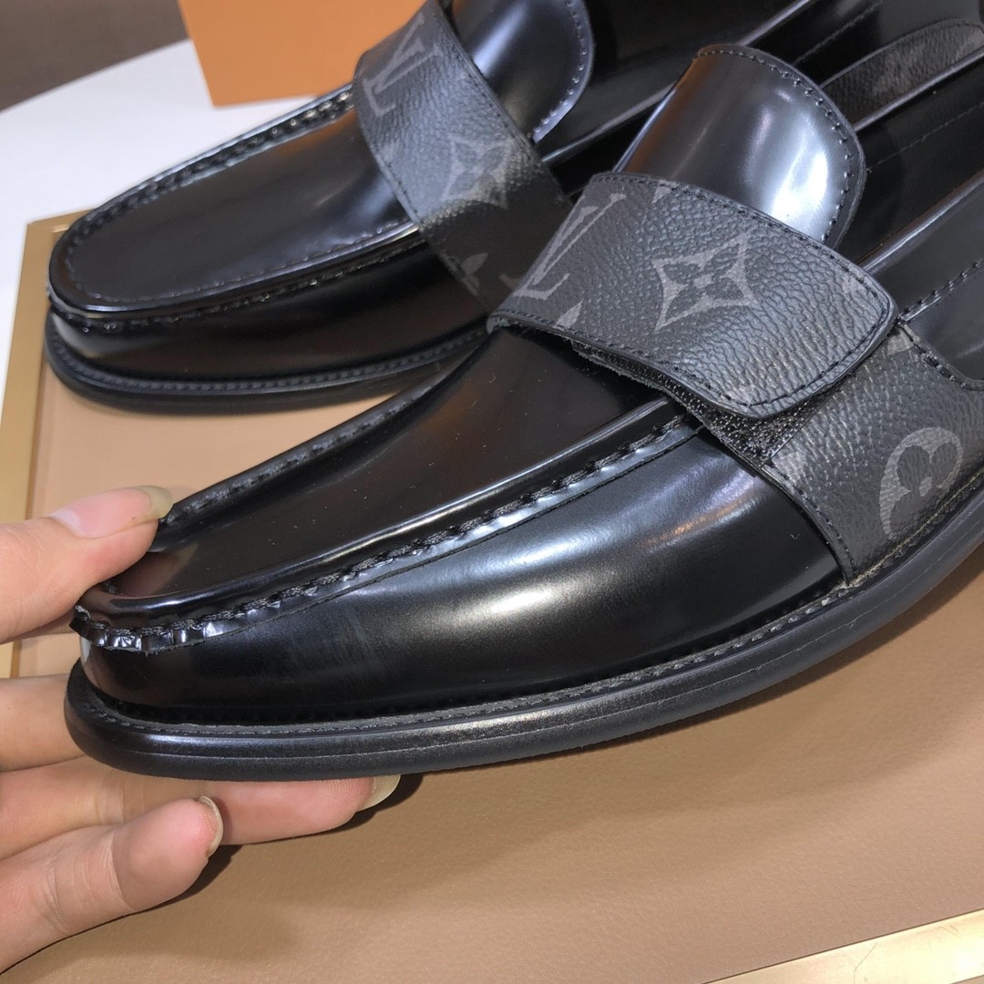 L X V Men's new high qualityLoafers detail 7