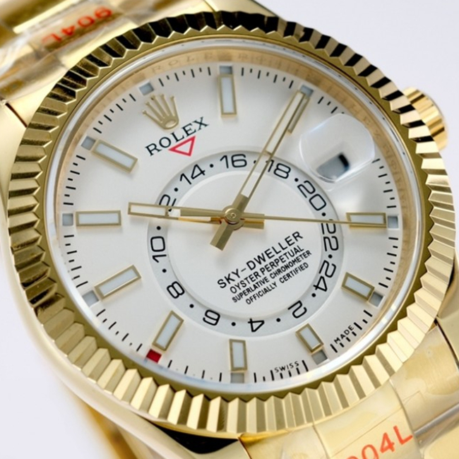 Sky Dweller White Index 42mm