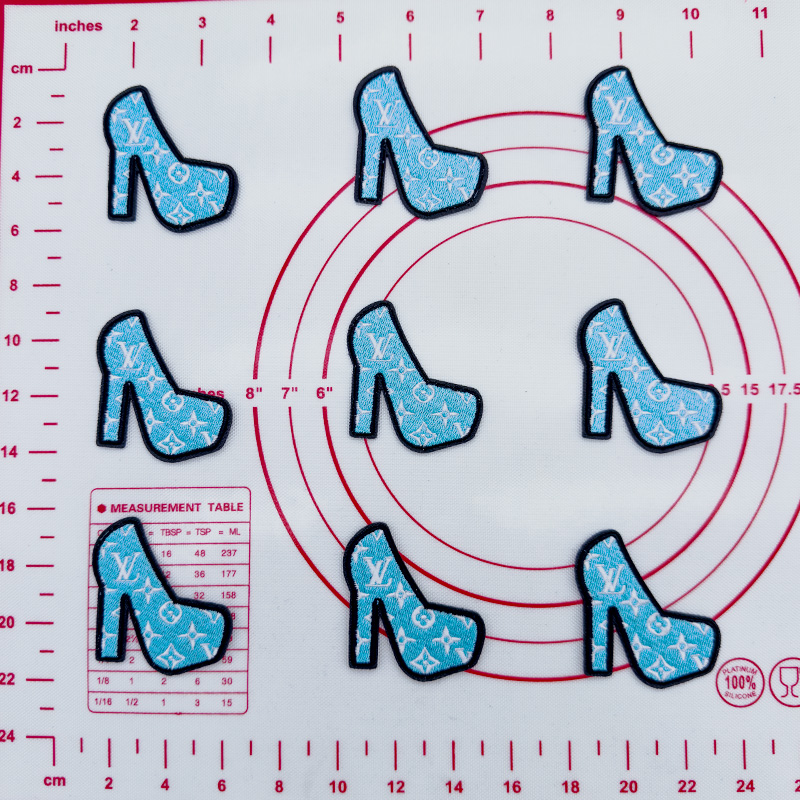 Mid(Iron-on)L-High heels Style Patches