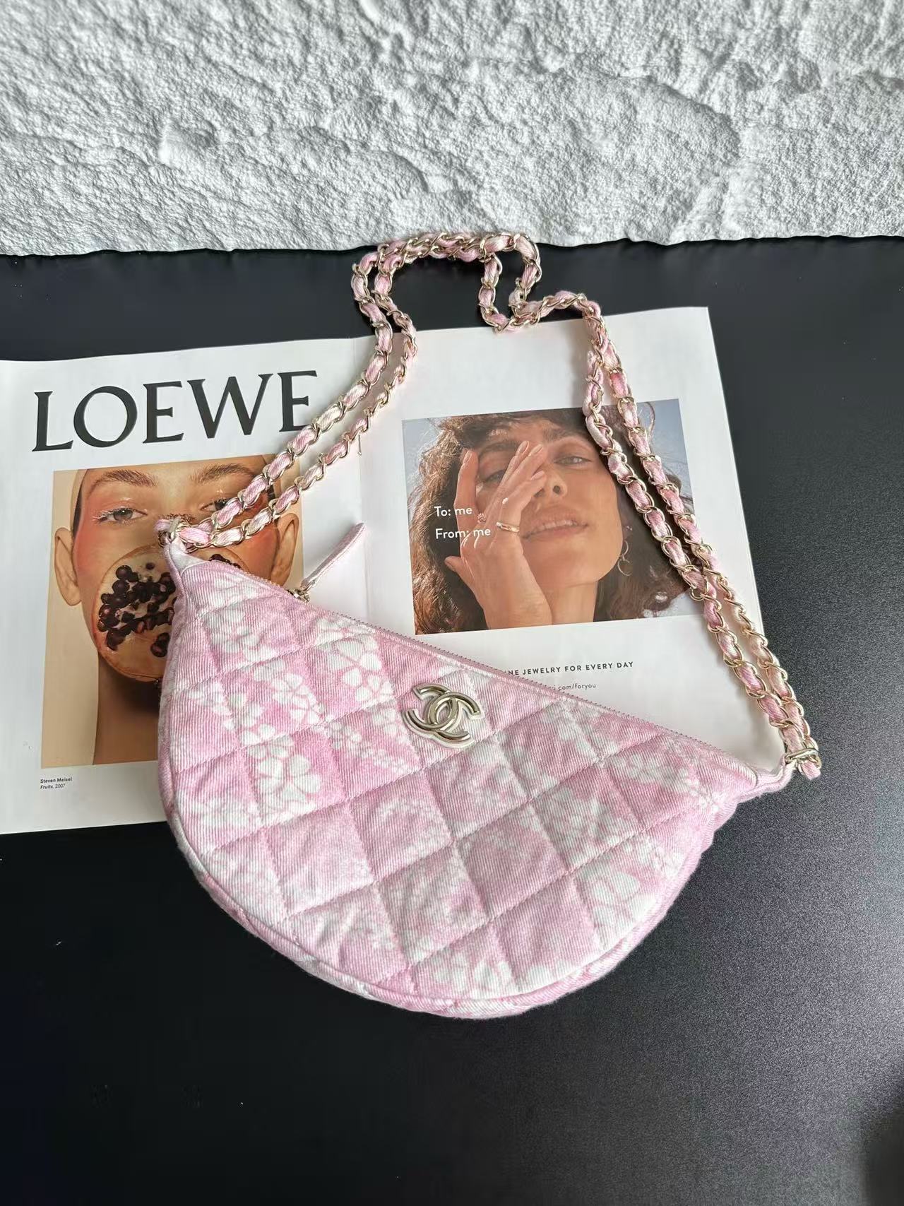 Chanel Cherry Blossom Beach Bag
