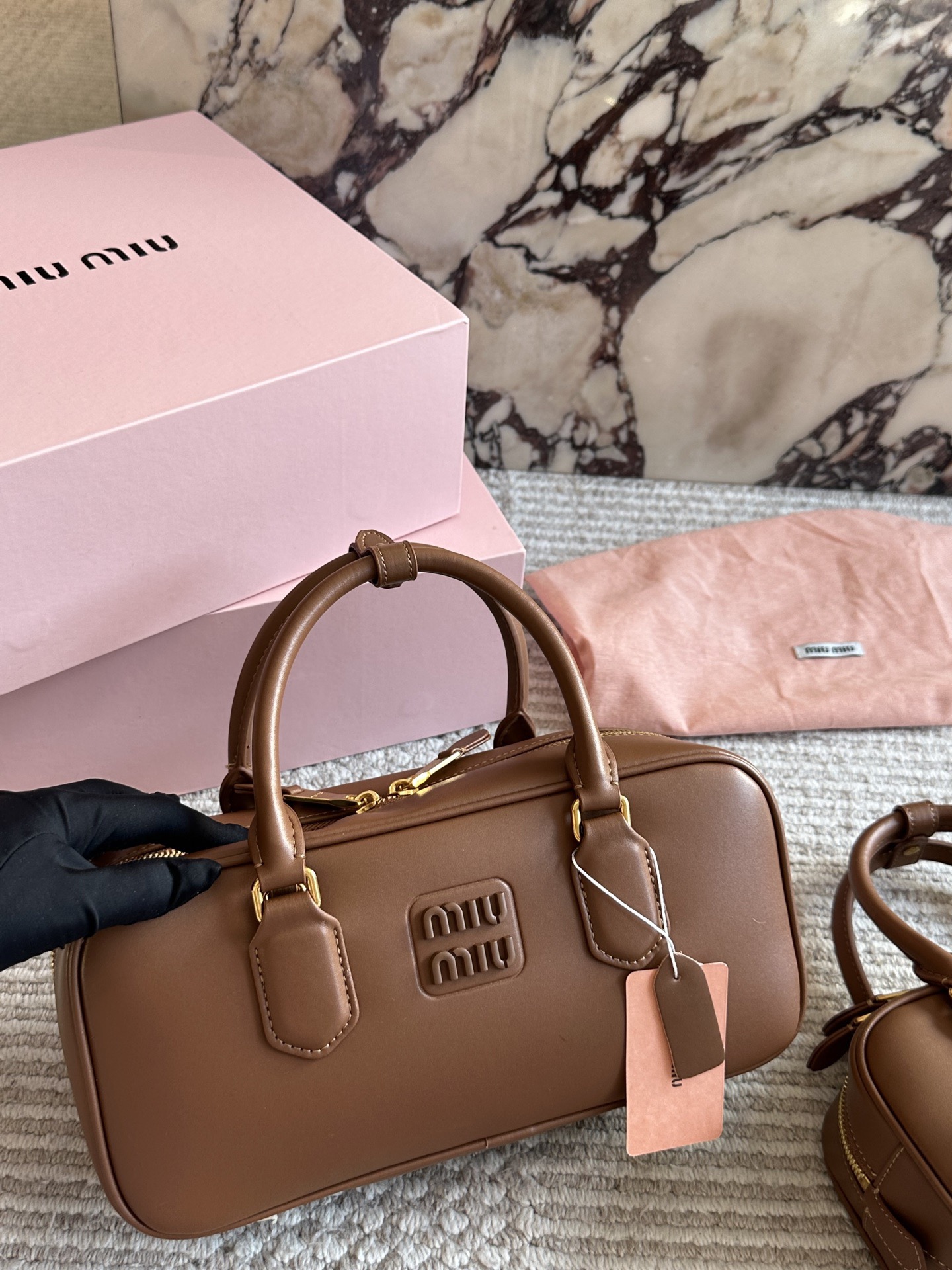 Miumiu bowling bag briefcase bag