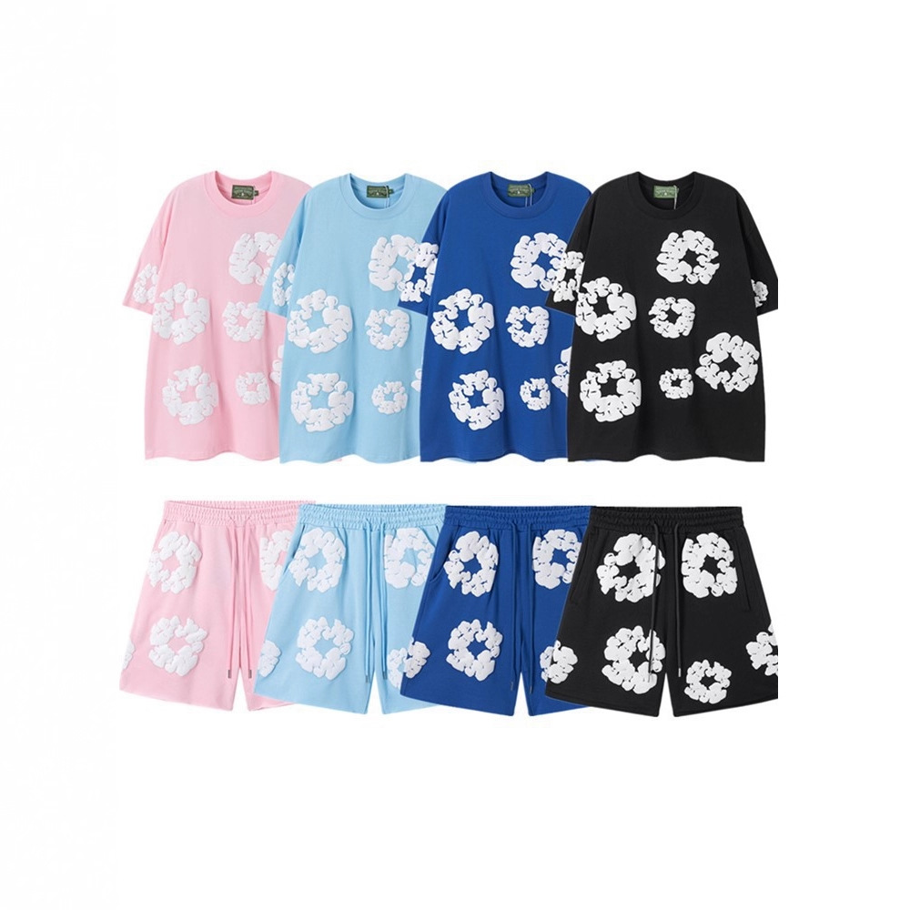 Denim tears Spring Summer T-shirts Shorts unisex