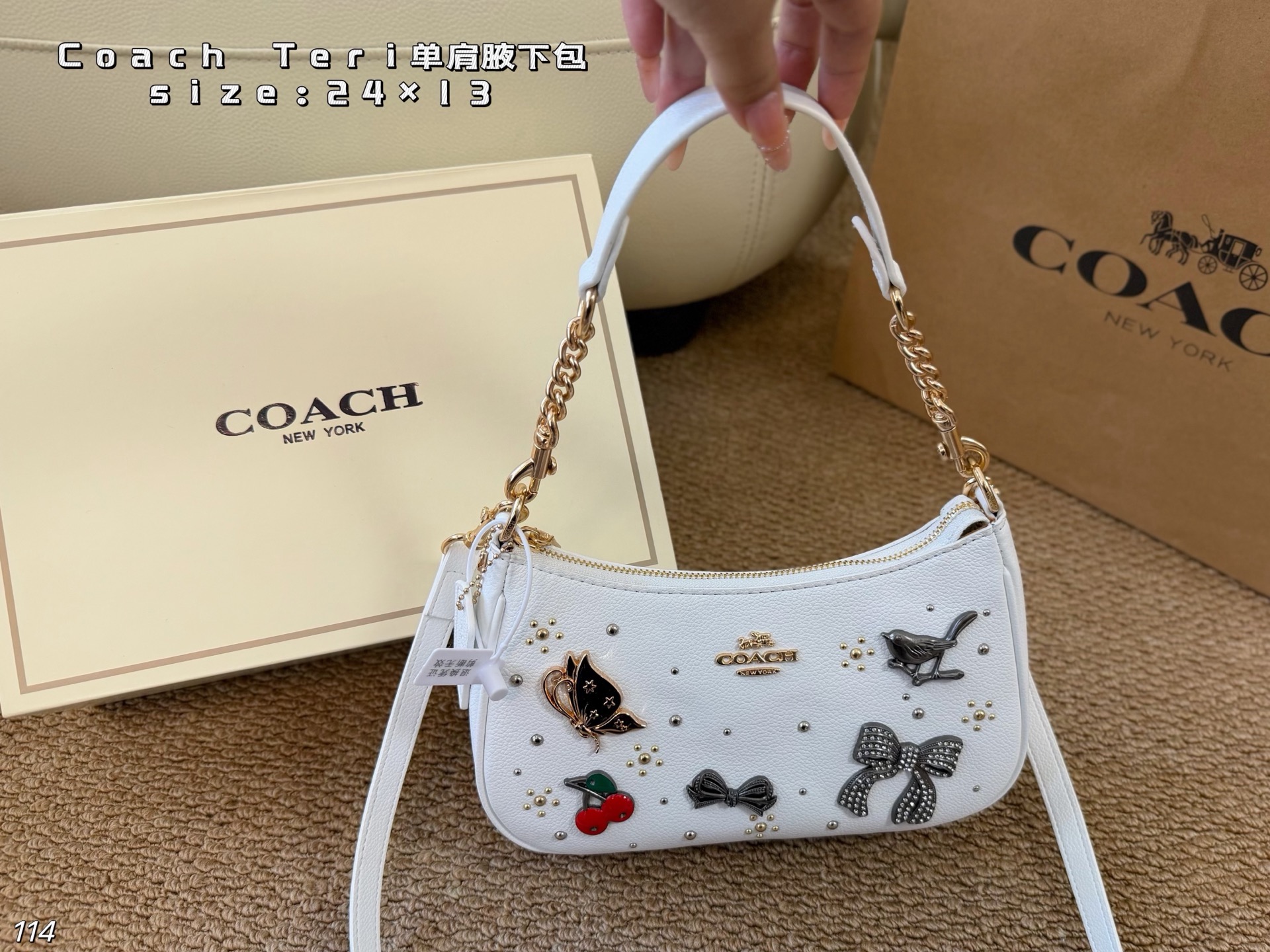 Coach Teri shoulder bag