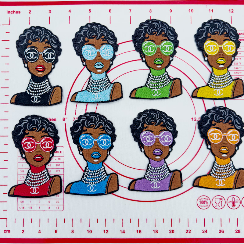 Mid(Iron-on)CC - Betty Girl Patches