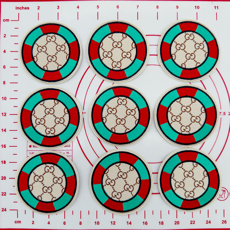 Mid(Iron-on) GG-Round Shape Patches
