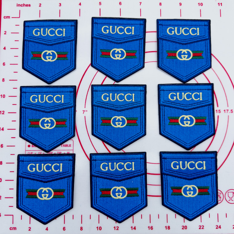 Mid(Iron-on) GG-Blue Patches