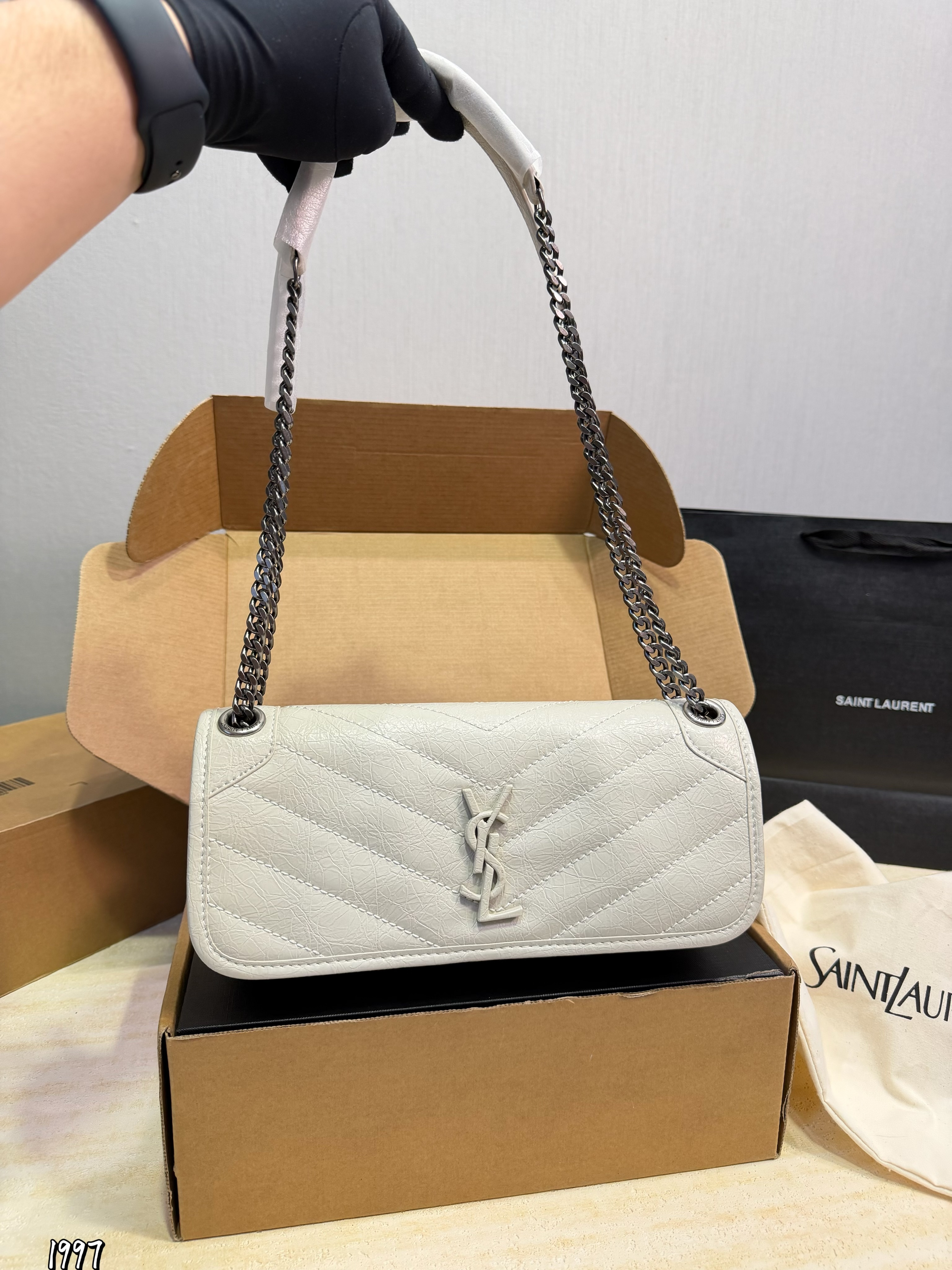 YSL baguette Niki bag