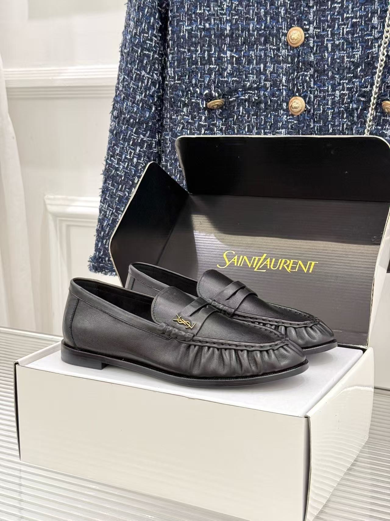 YSL Leather Shoes