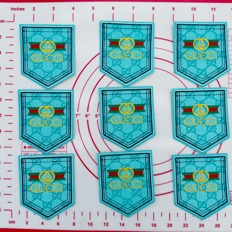 Mid(Iron-on) GG-Blue Patches