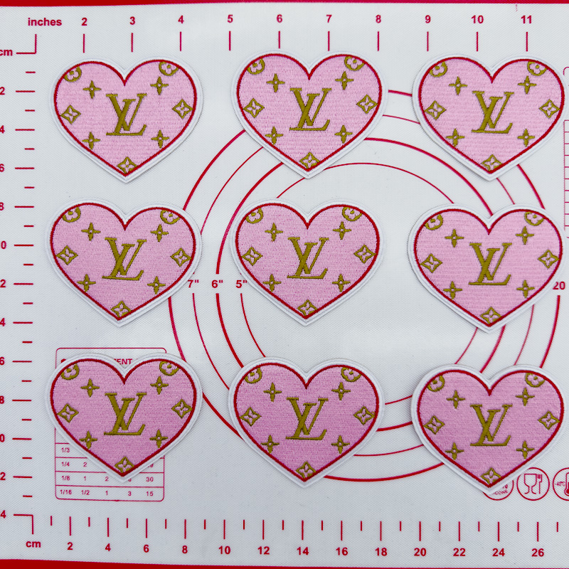 Mid(Iron-on)L-Love Style Patches