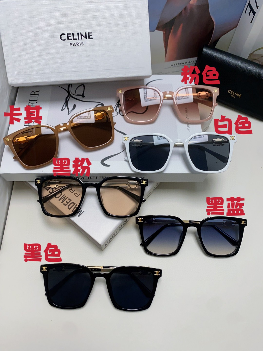 Celine sunglasses IN NUDE METAL