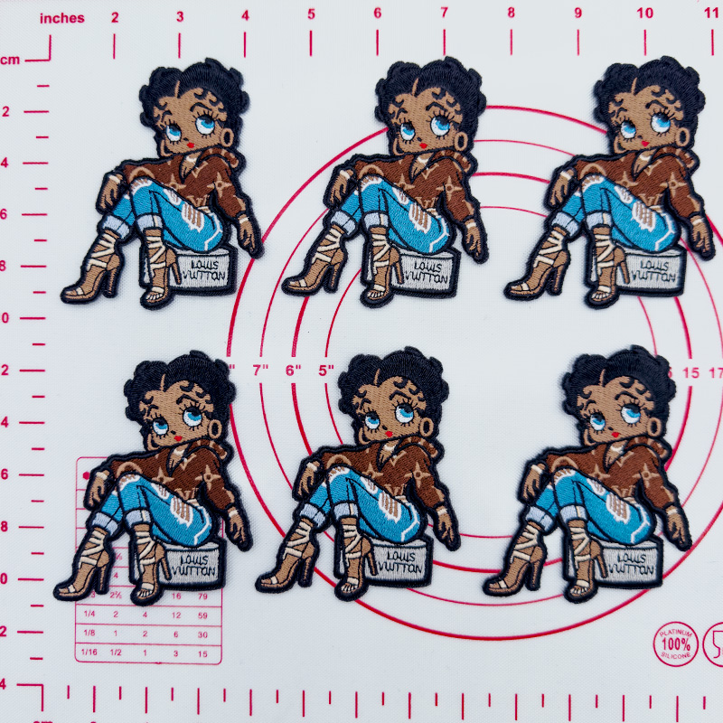 Mid(Iron-on) L-Betty Patches