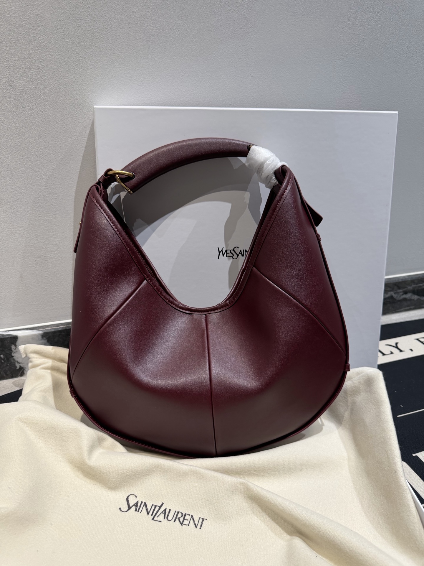 YSL Saint Laurent Mombasa Croissant