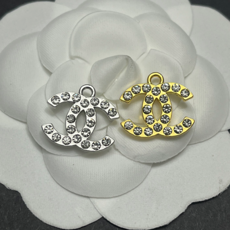 CC-Small Diamond-Studded Charms 17MM*16MM