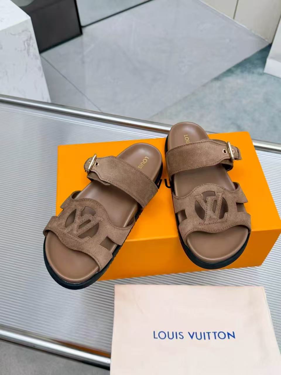 LV slippers