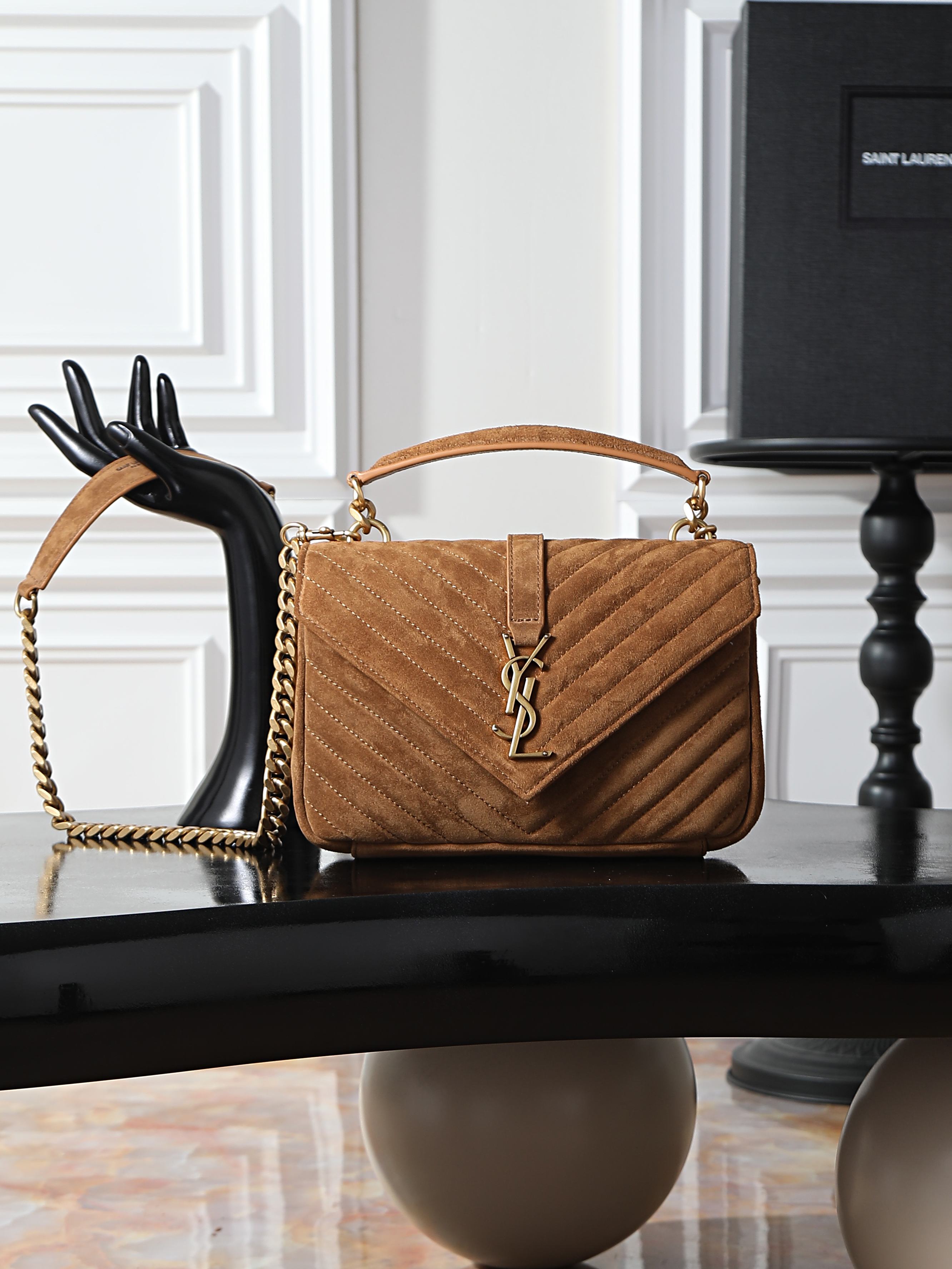 YSL Monogram college Bag