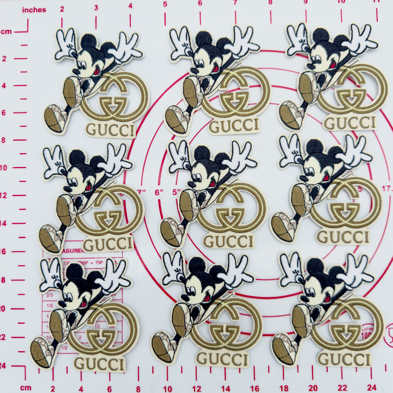 Mid(Iron-on)GG -Mickey Style Patches