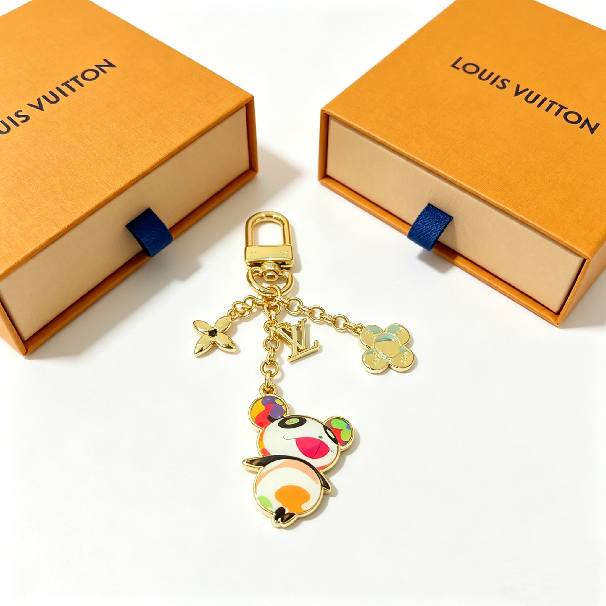 L—Metal Little Bear Keychain Bag Charm