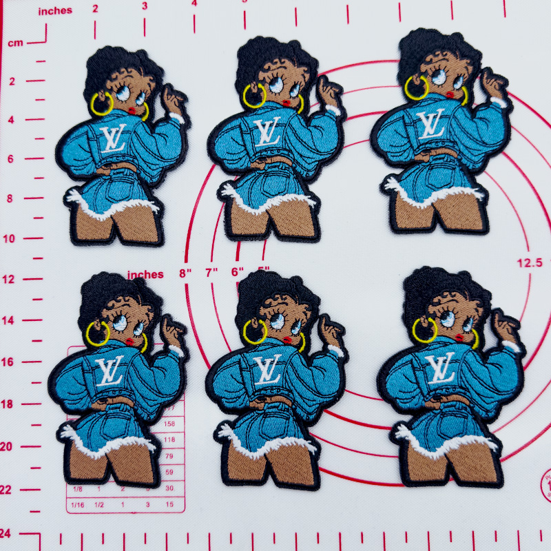 Mid(Iron-on) L-Betty Patches
