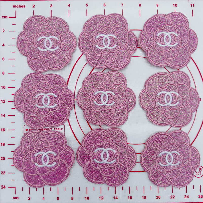 Mid(Iron-on)CC -Flower Style Patches