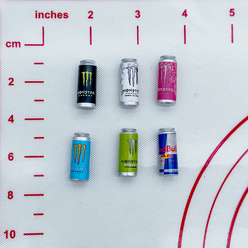 A Bag of 10PCS）RedBull AND Monster 26MM*10MM