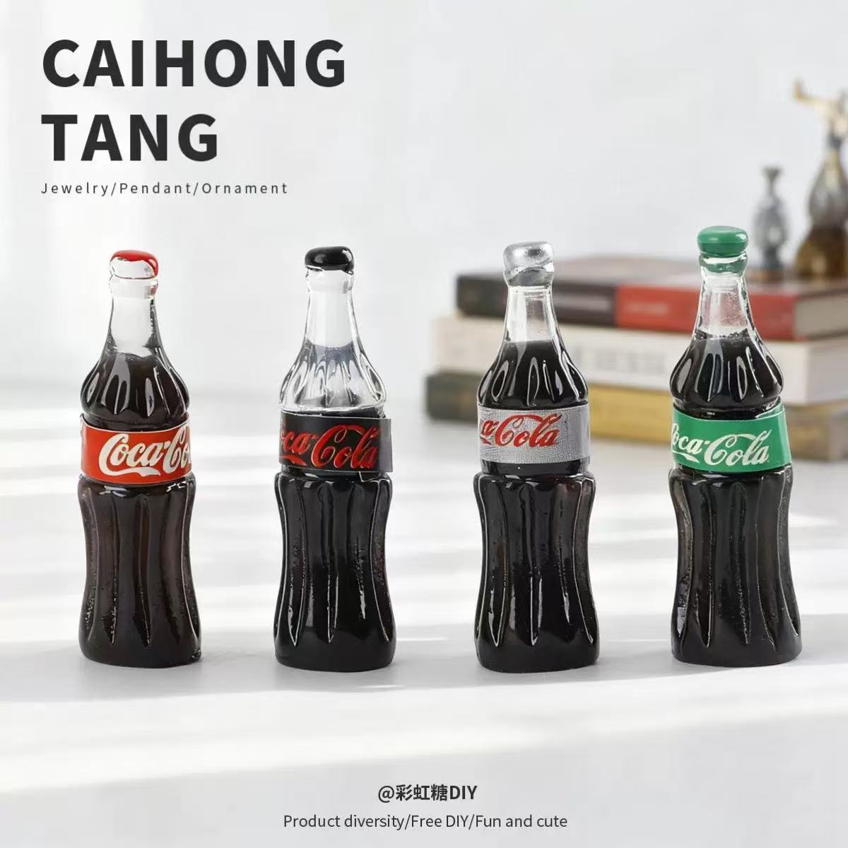 A Bag of 10 (PCS）Mix Cocacola 26MM*10MM