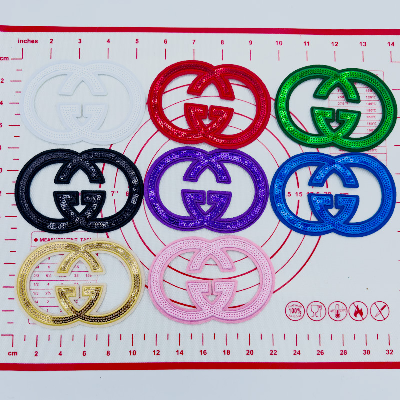 Large(Iron-on) GG- Shape patches