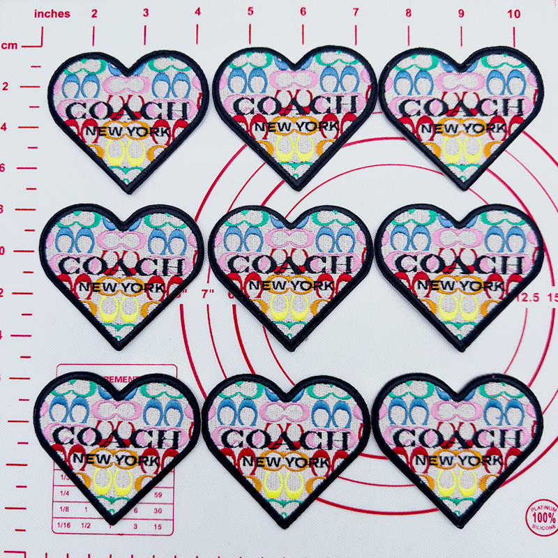 Coach-Love Shape Patches