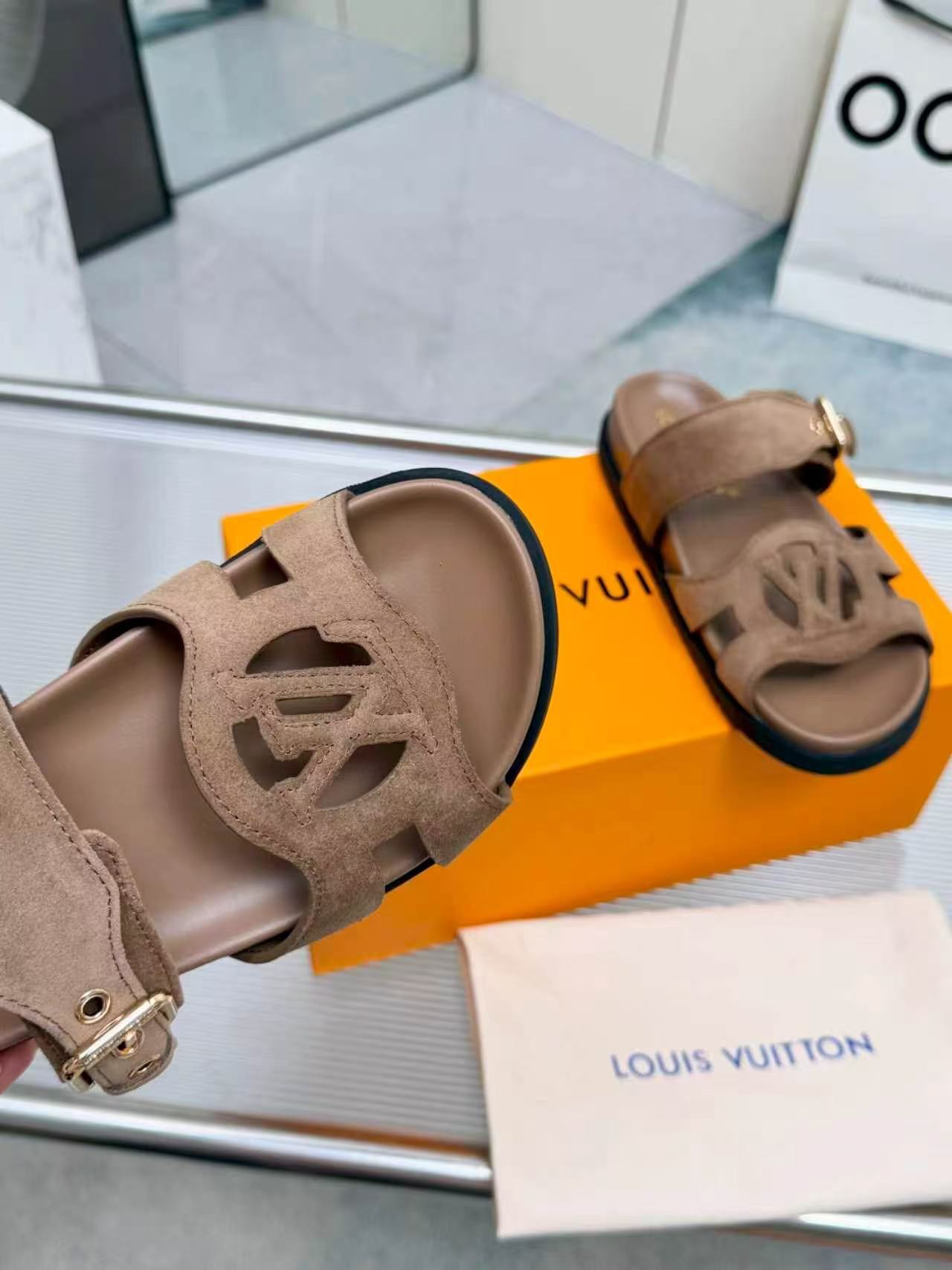 LV slippers